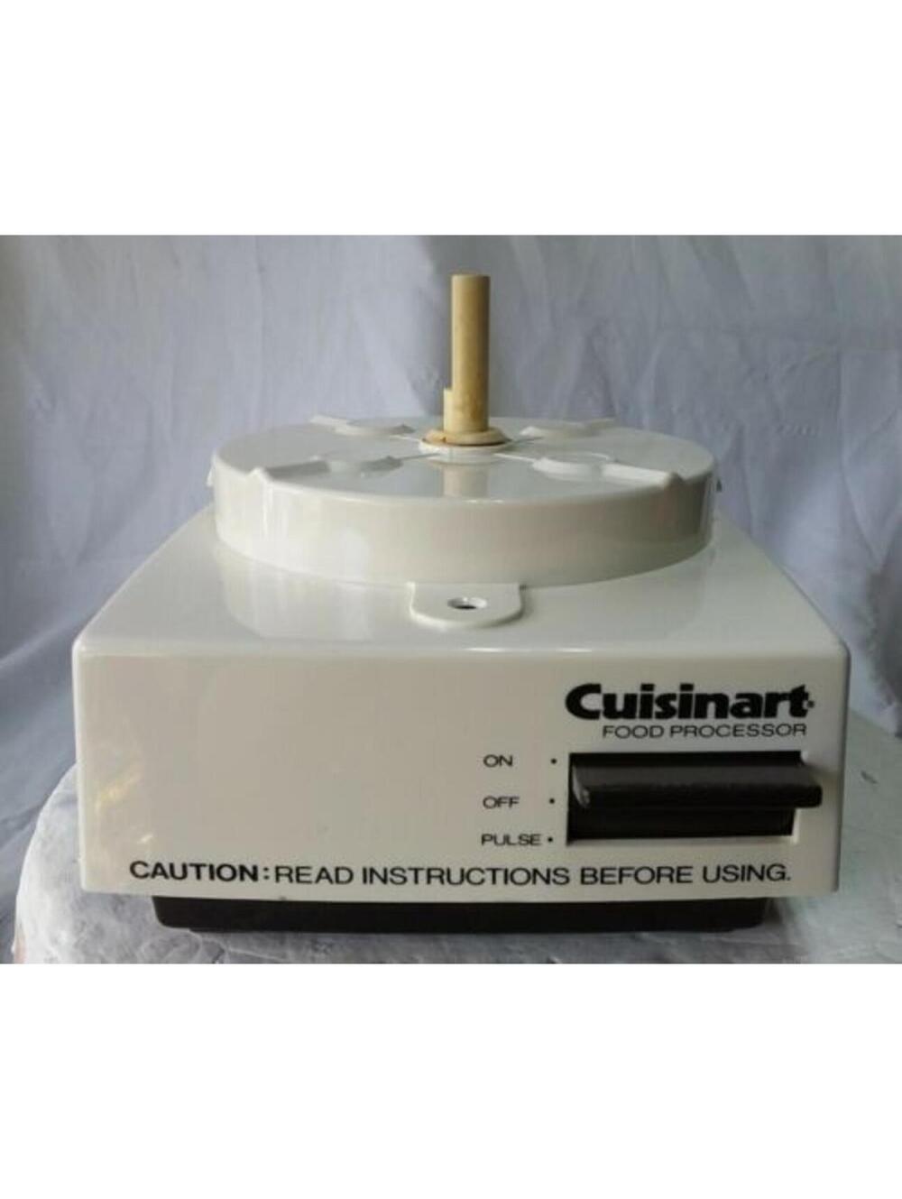 Cuisinart DLC-10E Food Processor Replacement Motor Base 400W White Tested